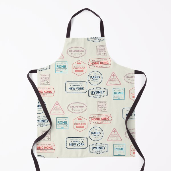 Item preview, Passport Stamp Travel vacation Stickers Trendy laptop Collection designed and sold by ShirtzTonight.