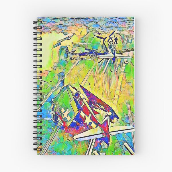 Item preview, Cartoon pastel design depicting a Japanese kamikaze aircraft has just struck the deck Saratoga on Feb. 21, 1945. designed and sold by CristalleLisa.