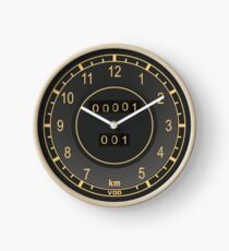 Mercedes Classic Speedometer Clock Clock