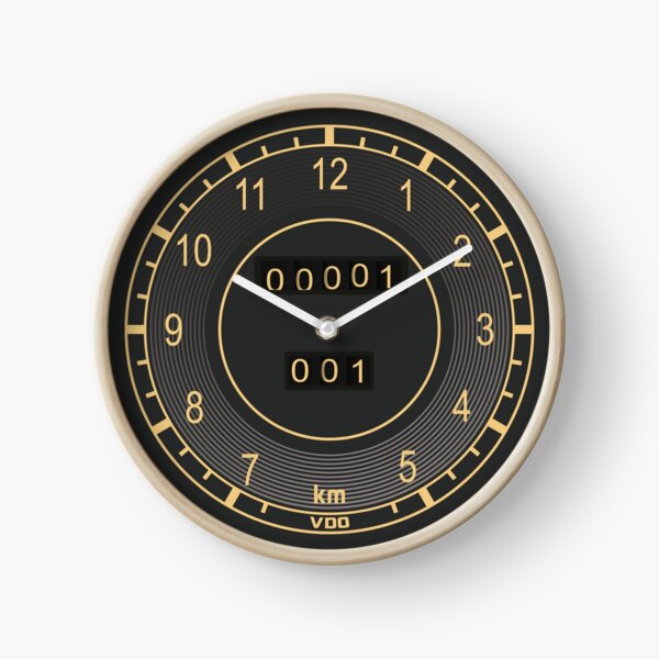 Mercedes Classic Speedometer Clock Clock