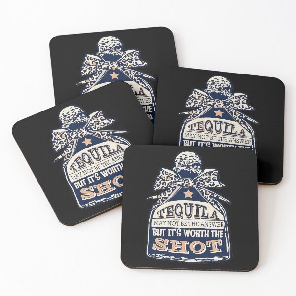 Item preview, Leopard Tequila May Not Be The Answer But It's Worth A Shot designed and sold by TheSpottedDogAp.