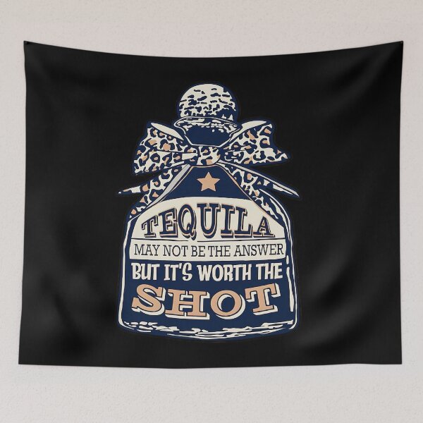 Item preview, Leopard Tequila May Not Be The Answer But It's Worth A Shot designed and sold by TheSpottedDogAp.