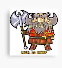 Level 20 Dwarf Canvas Print