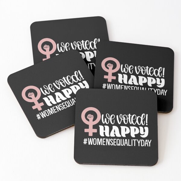 Item preview, We Voted Happy Women quality day designed and sold by mohcine92.