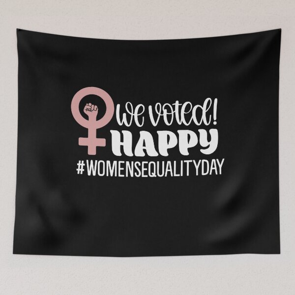Item preview, We Voted Happy Women quality day designed and sold by mohcine92.