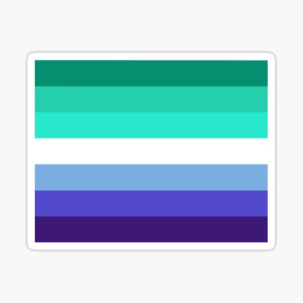 Gay Mlm Pride Flag Sticker For Sale By Looktothe Sky Redbubble 6609