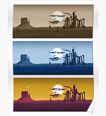 Western Wilderness Shots Poster