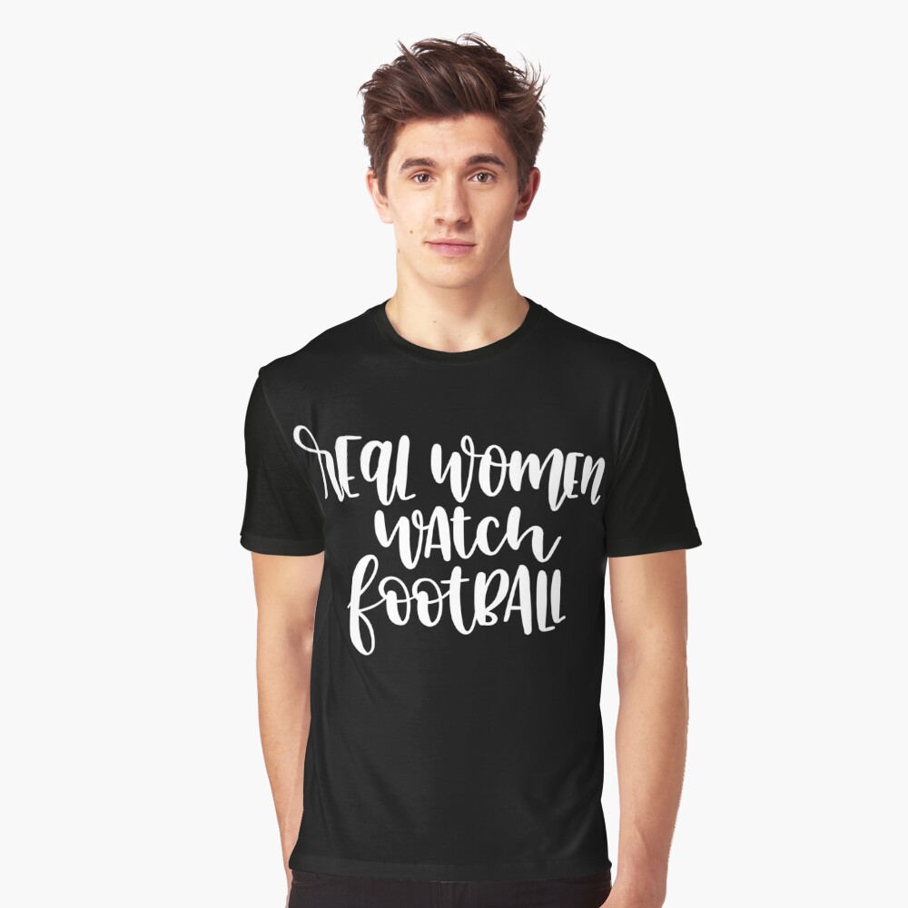 real women watch football Essential T-Shirt for Sale by mohcine92