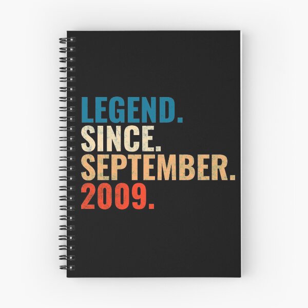 Item preview, Legend Since September 2009 Retro Vintage designed and sold by Teelogic.