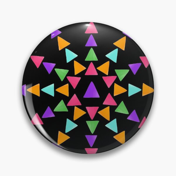 Item preview, Colorful Triangular pattern designed and sold by TheArtism.