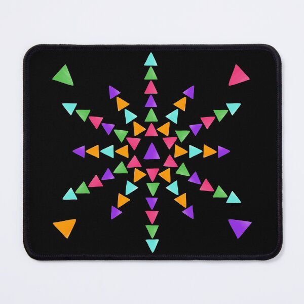 Item preview, Colorful Triangular pattern designed and sold by TheArtism.