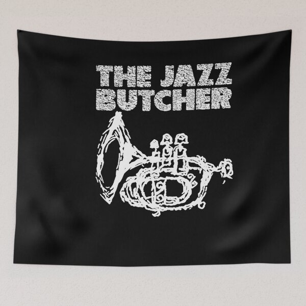 Item preview, Black Gift The Jazz Butcher Musian Graphic designed and sold by ZettaKiehn123.