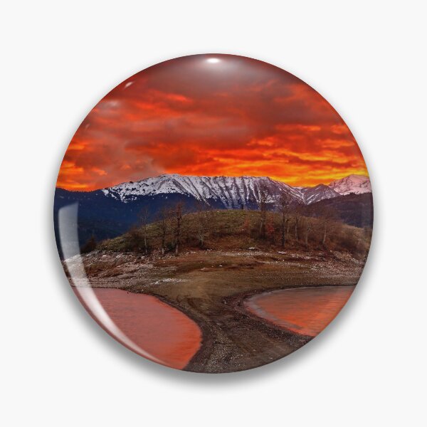 Item preview, Sunset at Plastiras lake designed and sold by Hercules Milas.