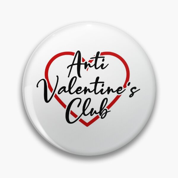 Item preview, Anti Valentine's Club designed and sold by UglyBoyDesign.