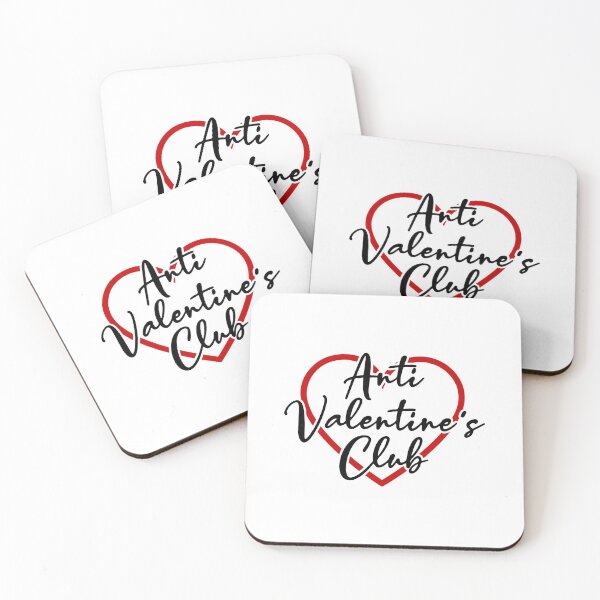 Item preview, Anti Valentine's Club designed and sold by UglyBoyDesign.