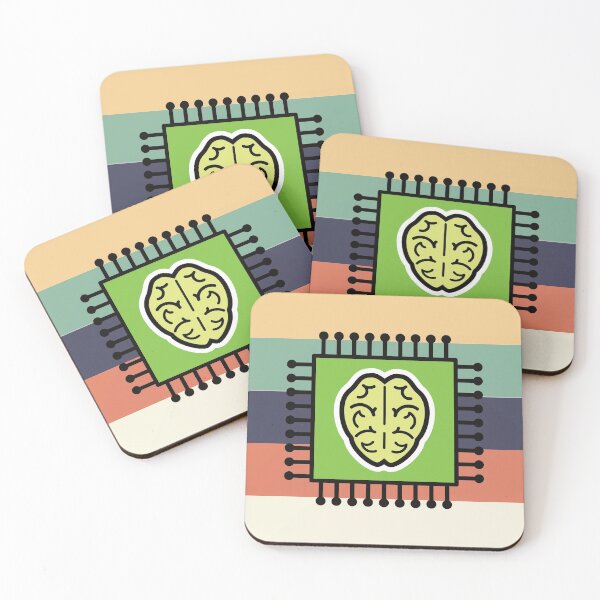 Item preview, One Brain Cell With Colorful Background designed and sold by FridPix.