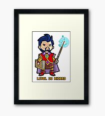 Level 20 Wizard Framed Print