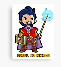 Level 20 Wizard Canvas Print