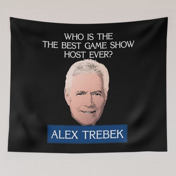 Item preview, Funny Gifts Handsome Boy Girl Alex Trebek Rip Retro Vintage designed and sold by valeryjayleen.