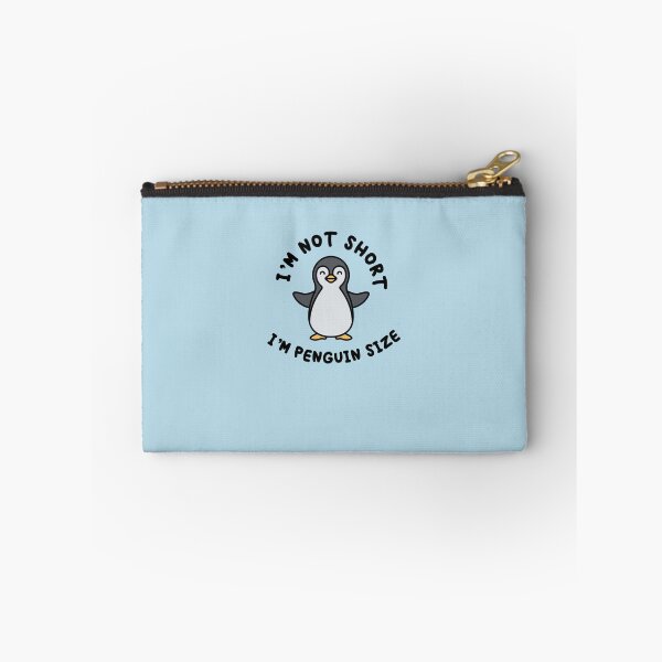 Item preview, I&x27;m Not Short I&x27;m Penguin Size  Funny Cute Penguin for Penguin Lover Sticker Copy designed and sold by ViragMadi.