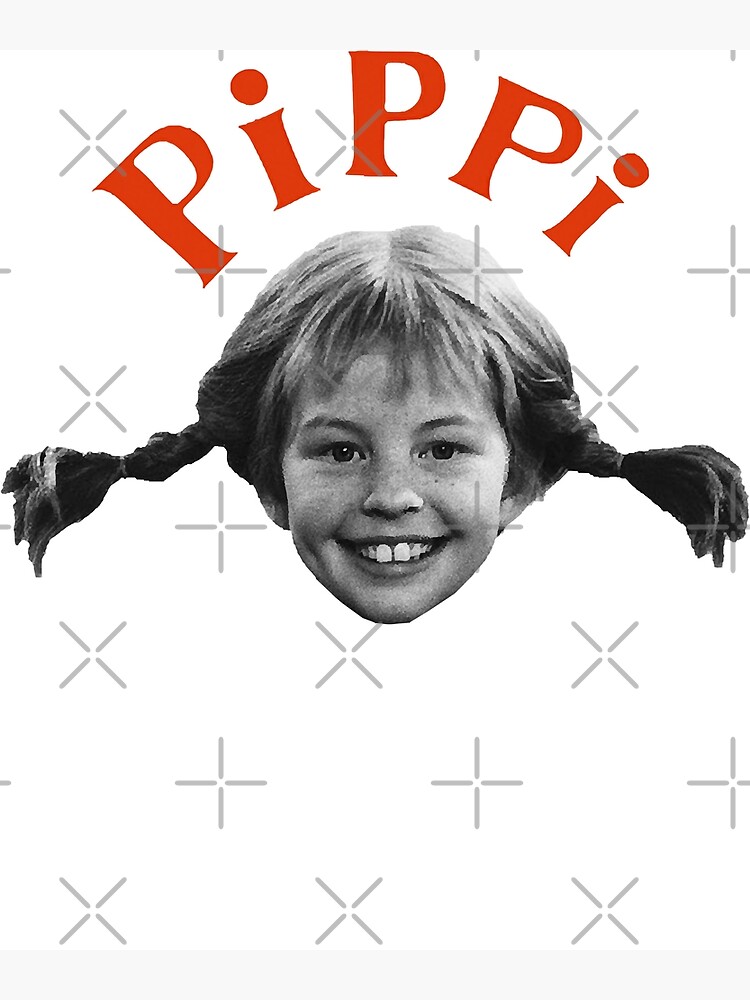 Vintage Retro Pippi Longstocking Cute Ts Poster By Kaiakuphal1966 Redbubble 