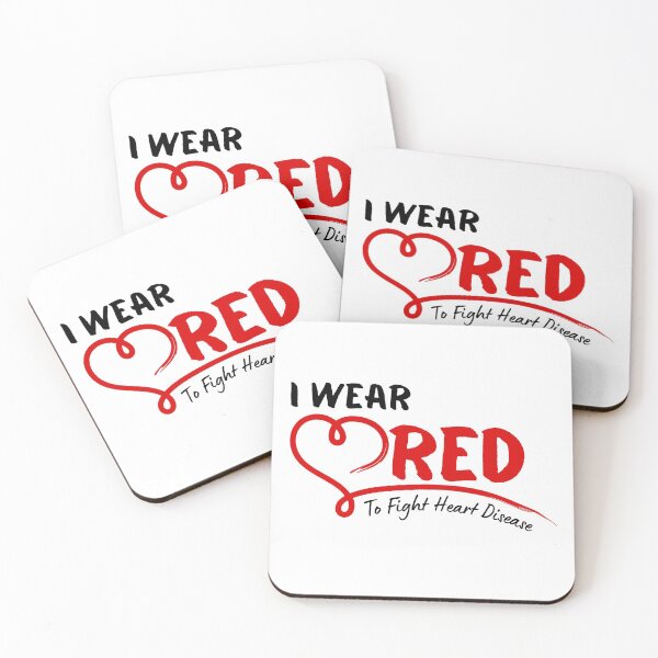 Item preview, I Wear Red Heart Disease Awareness Month designed and sold by FebsProjects.