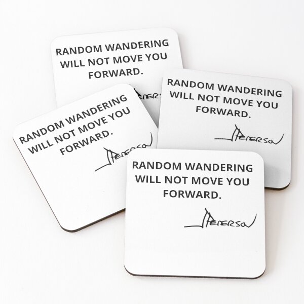Item preview, Random wandering will not move you-Jordan Peterson quotes designed and sold by jordanfan.