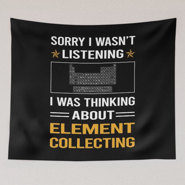 Item preview, Funny Listening Element Collecting Elements designed and sold by fatherbarliman.