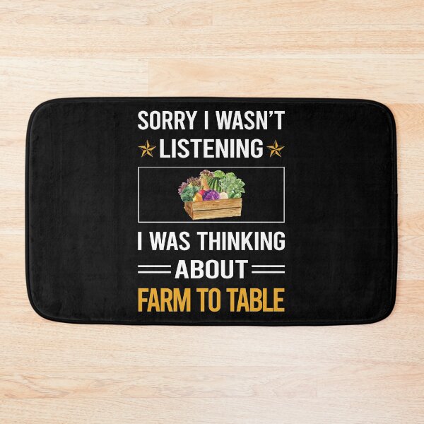 Item preview, Funny Listening Farm To Table designed and sold by fatherbarliman.