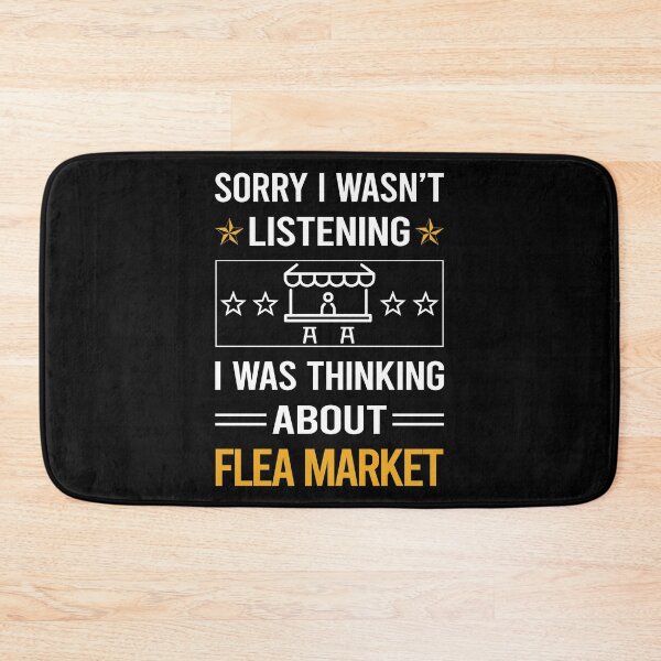 Item preview, Funny Listening Flea Market designed and sold by fatherbarliman.