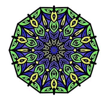 Artwork thumbnail, Sumerian Mandala by Randy403