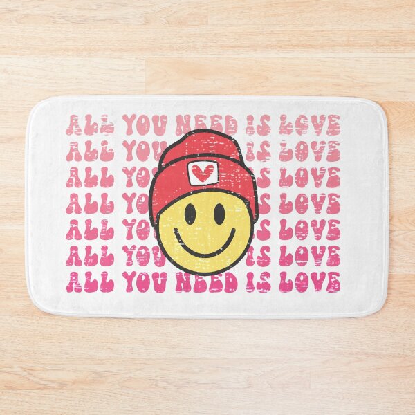 Item preview, All You Need Is Love Leopard Smiley Face Heart Eyes Retro Valentine's Day designed and sold by piipiece.