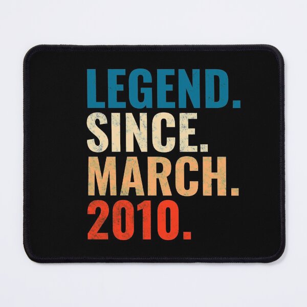 Item preview, Legend Since March 2010 Retro Vintage designed and sold by Teelogic.
