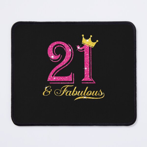 Item preview, 21st Birthday Girl Fabulous Princess Shirt Fitted T-Shirt designed and sold by SaraPorte.