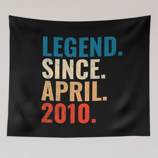 Item preview, Legend Since April 2010 Retro Vintage designed and sold by Teelogic.