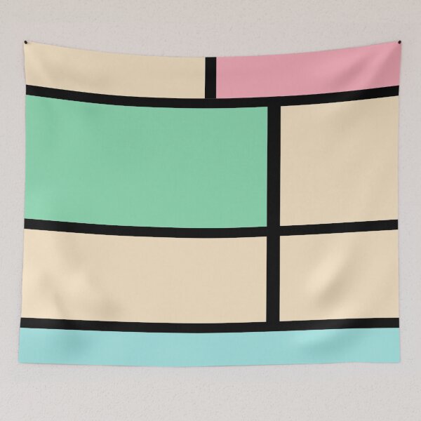 Item preview, De Stijl #1 (Inspirado en Mondrian) Resumen moderno de la Bauhaus designed and sold by SeemDev786.