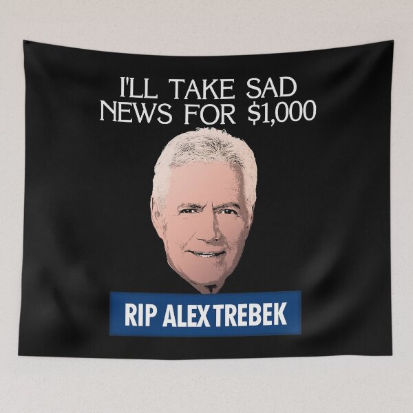 Item preview, Lover Gift Holzhauer Jeopardy Alex Trebek Rip Gifts For Birthday designed and sold by valeryjayleen.