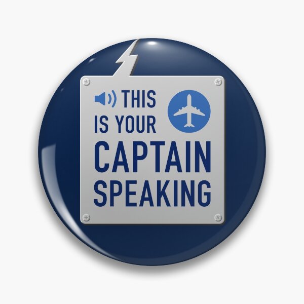 Item preview, This Is Your Captain Speaking - Jet Airplane Pilot designed and sold by ClickForMore.