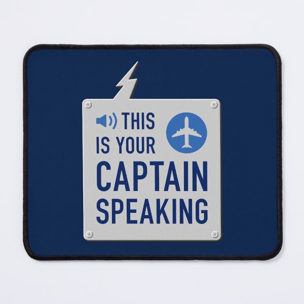 Item preview, This Is Your Captain Speaking - Jet Airplane Pilot designed and sold by ClickForMore.