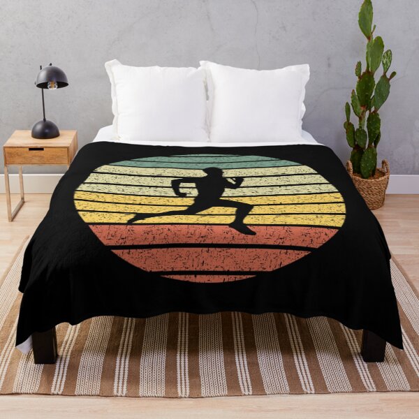 Artikelvorschau, Laufen T-ShirtVintage Runner Sunset entworfen und verkauft von LeadEunice.