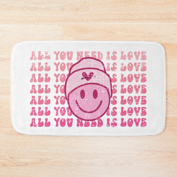Item preview, Love Is All You Need Leopard Pink Smiley Face Heart Eyes Retro Valentine's Day designed and sold by piipiece.