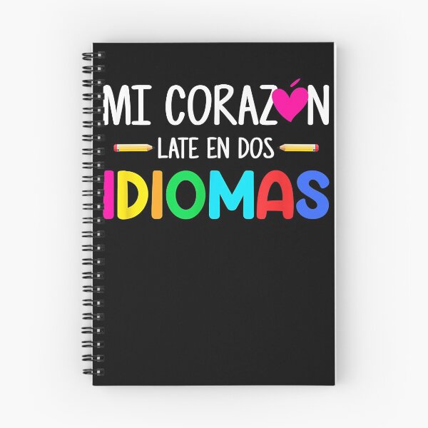 Item preview, Mi Corazon Late En Dos Idiomas Bilingual Spanish Teacher designed and sold by TheSpottedDogAp.