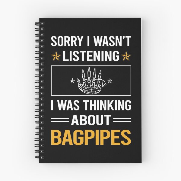 Item preview, Funny Listening Bagpipe Bagpipes Bagpiper designed and sold by jiggleterrified.