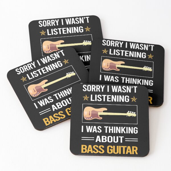 Item preview, Funny Listening Bass Guitar designed and sold by jiggleterrified.