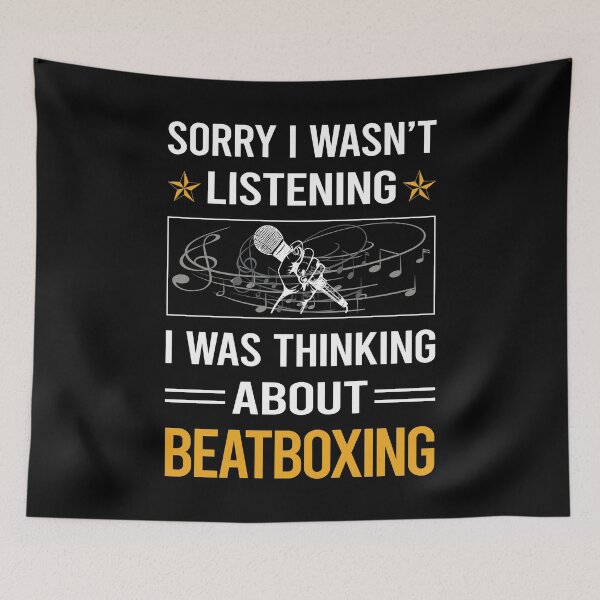 Item preview, Funny Listening Beat Box Beatboxing Beatbox designed and sold by jiggleterrified.