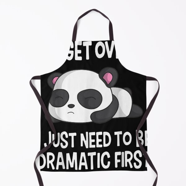 Item preview, Funny Dramatic Panda Kawaii Bear Face Anime Lovers Shirt designed and sold by raffertyovelan.