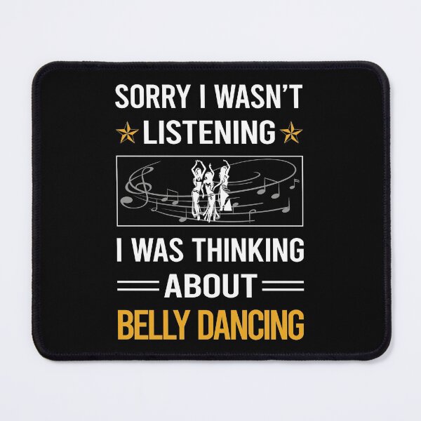 Item preview, Funny Listening Belly Dancing Dance Bellydance Bellydancing Bellydancer designed and sold by jiggleterrified.