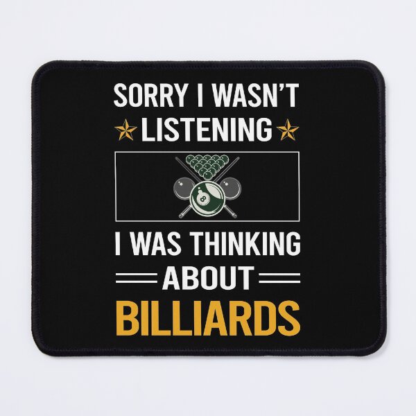 Item preview, Funny Listening Billiards designed and sold by jiggleterrified.