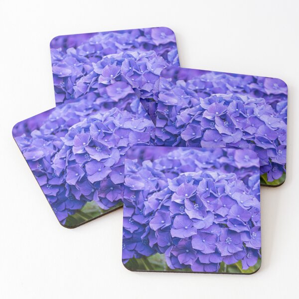 Item preview, Prolific Blue Purple Summer Hydrangeas designed and sold by SeaChangeDesign.