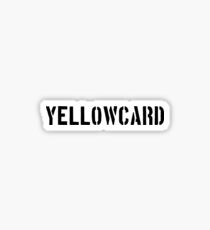 Yellowcard - Simple Logo Sticker